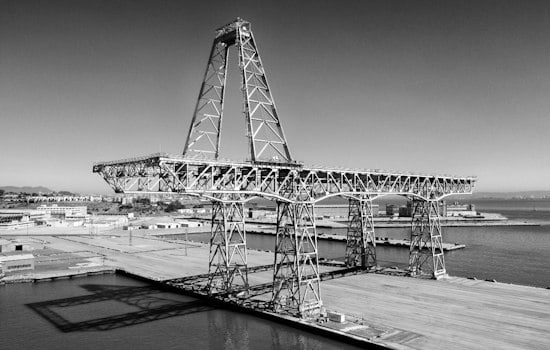 Hunters Point's 500-Foot Shipyard Crane Becomes a Glowing Public Art Spectacle