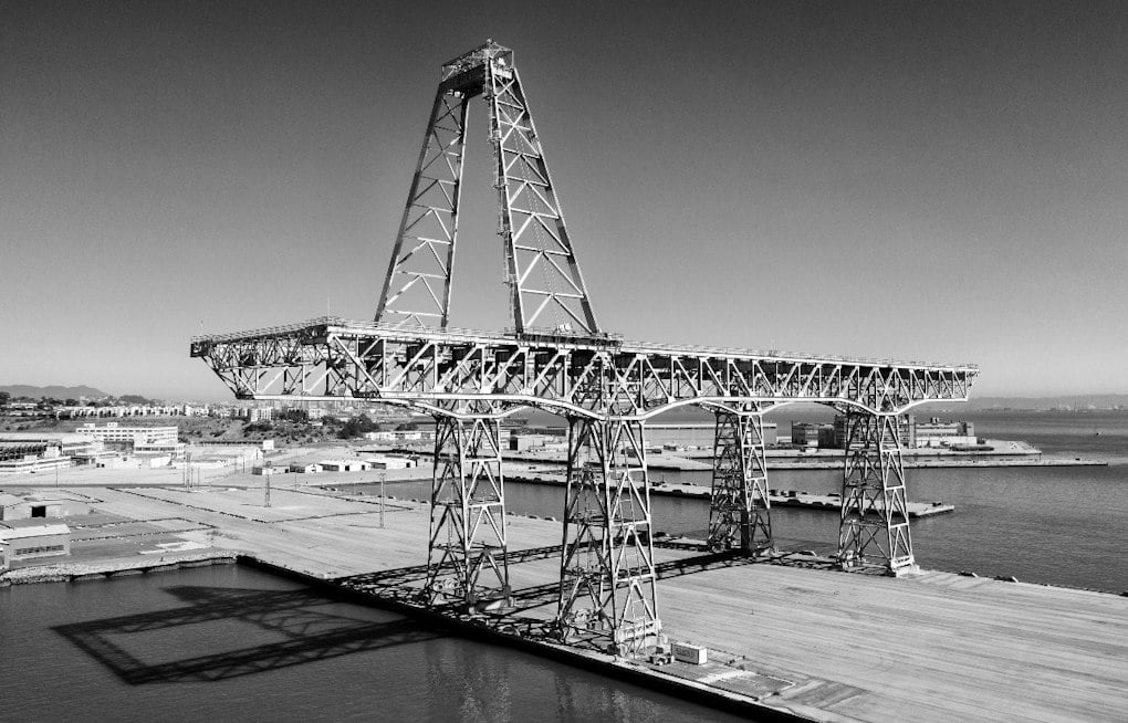 Hunters Point's 500-Foot Shipyard Crane Becomes a Glowing Public Art Spectacle