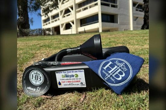 Huntington Beach Public Works Brings Free Oil Recycling Kits to Golden West Car Show