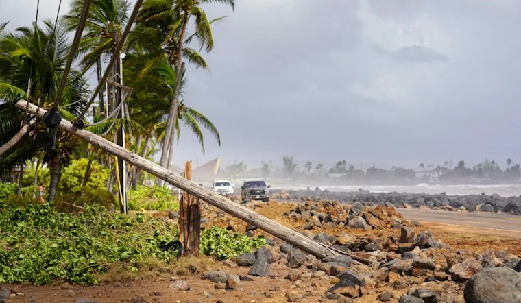 Hurricane Lowell Wrecks Dunes Guarding Hanapepe's Ancient Salt Ponds, Volunteers Rally