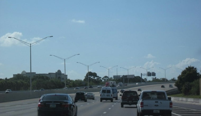 I-95 Pileup Near Sunrise Blvd Sends One to Hospital, Traps Person in Wreckage