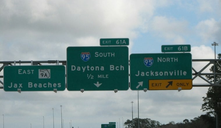 Jacksonville Driver, 20, Accused of Driving at Least 100 MPH on I-295