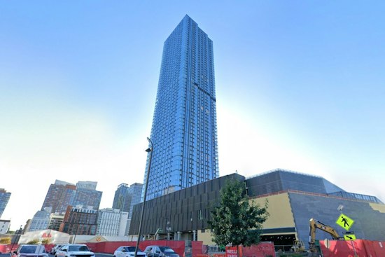 Jersey City's 60-Story Everton Tower Opens With 802 Units, Giant ShopRite