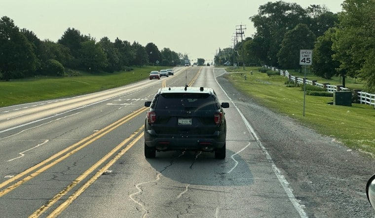 Kane County Pursuit Ends East of Exit 59; Separate Rollover Leaves Passenger Critical