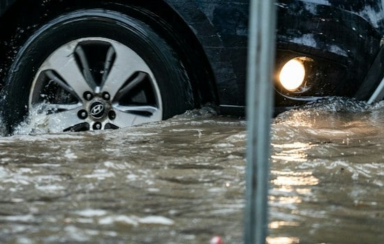 Kingfisher County Flooding Sweeps Truck Off Road as 10 Inches of Rain Falls
