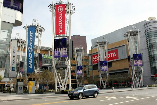 L.A. Live's Holiday Ice Rink Grows Into a Full Festival With a Light Tunnel