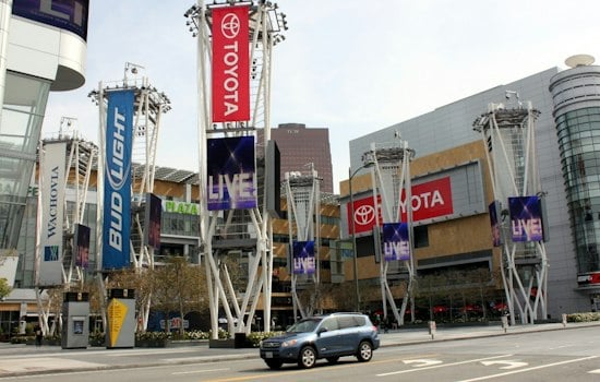 L.A. Live's Holiday Ice Rink Grows Into a Full Festival With a Light Tunnel