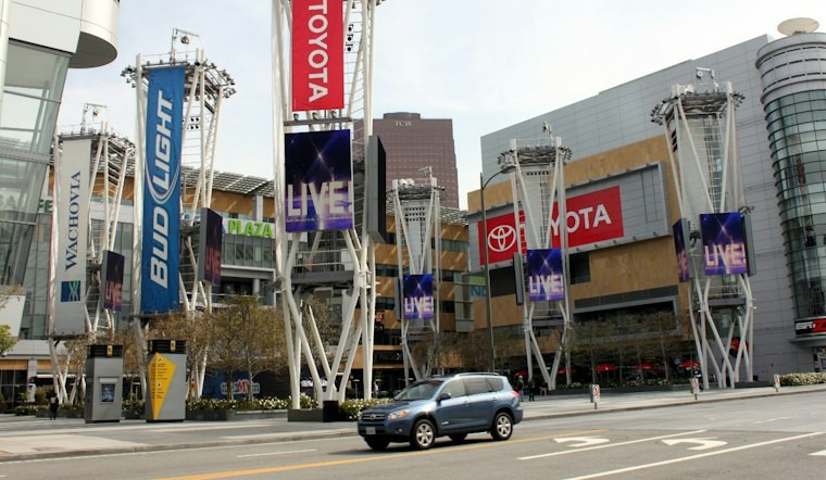 L.A. Live's Holiday Ice Rink Grows Into a Full Festival With a Light Tunnel