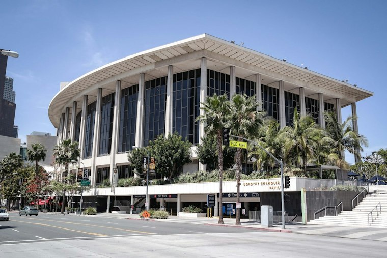 L.A. Opera Unveils 70-Foot Hand-Painted Curtain That Transforms Before Your Eyes