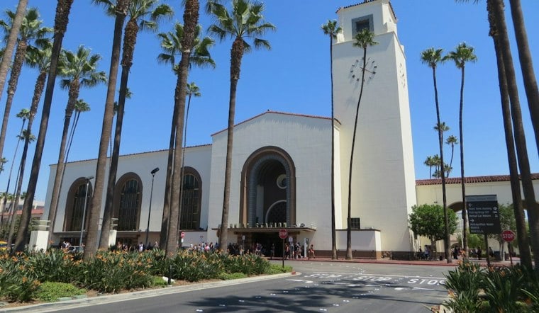 LA Union Station Lights 30-Foot Tree for 11th Year, Free Party Included