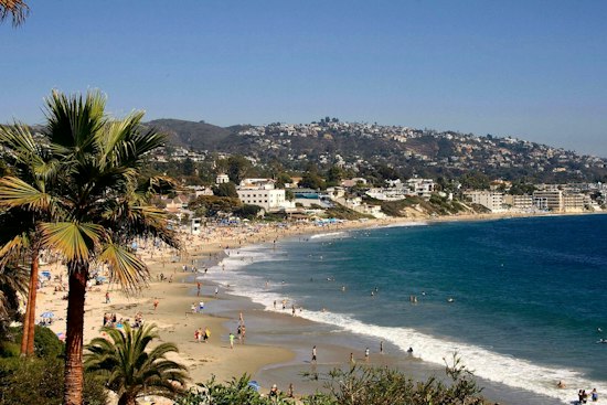 Laguna Beach Ratifies Storm Emergency as Surf Floods Main Beach, Shuts Aliso