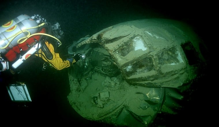 Lake Mead's Sunken B-29 Bomber Rises Closer To Surface As Water Keeps Dropping