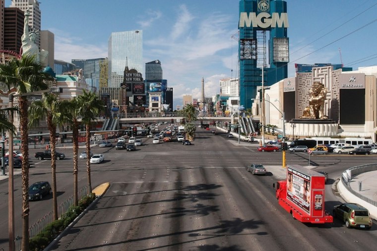 Las Vegas Lashed by Morning Gusts Before Calm, Cooler Weekend Rolls In