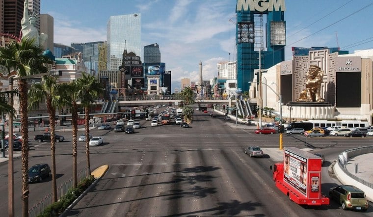 Las Vegas Lashed by Morning Gusts Before Calm, Cooler Weekend Rolls In