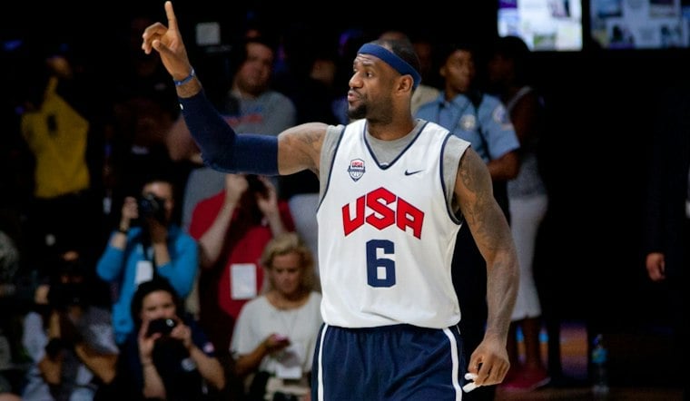 LeBron James Makes Sixers Debut as South Philly Scrimmage Sells Out, Raises $80K