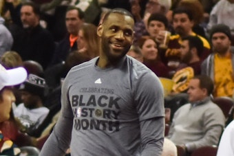 LeBron James Mural Towers Over Fishtown, Bumps Phillies Trio Off Garage Wall