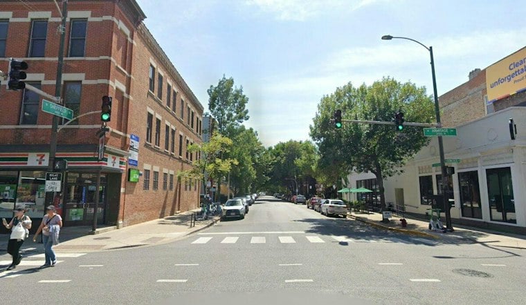 Lincoln Park Light Pole Crashes Down, Misses SUV by an Inch