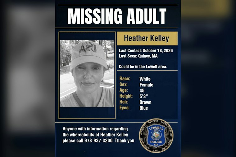 Lowell Police Search for Missing Quincy Woman Last Contacted Oct. 18