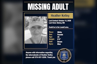 Lowell Police Search for Missing Quincy Woman Last Contacted Oct. 18