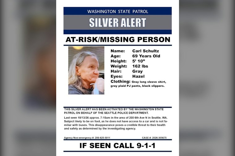 Man, 69, Missing Near 200 6th Avenue North