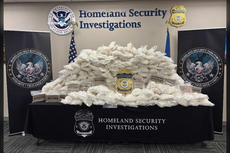 Man Charged After Agents Seize Over 700 Pounds of Suspected Fentanyl, Meth