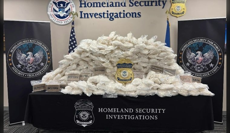 Man Charged After Agents Seize Over 700 Pounds of Suspected Fentanyl, Meth