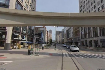 Man Stabbed Outside Buddy's Pizza Near Comerica Park, Suspect Arrested on Scene