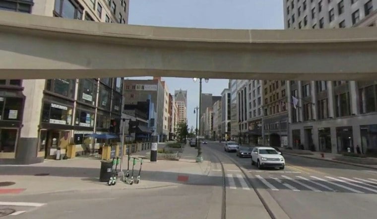 Man Stabbed Outside Buddy's Pizza Near Comerica Park, Suspect Arrested on Scene