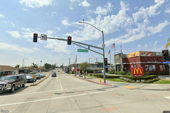 Manhattan Beach Crash Kills One, Injures Police Officer, Shuts Down Boulevard