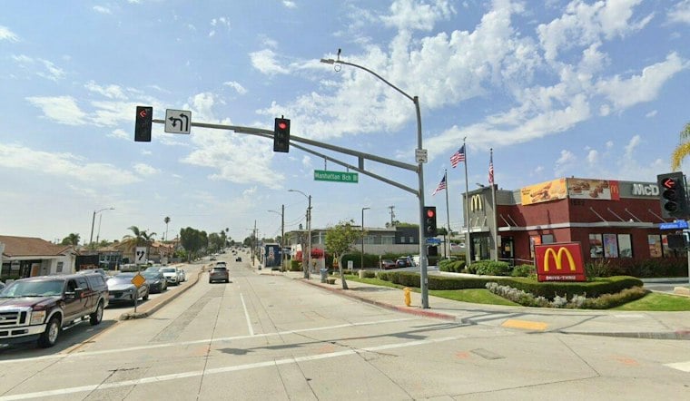 Manhattan Beach Crash Kills One, Injures Police Officer, Shuts Down Boulevard