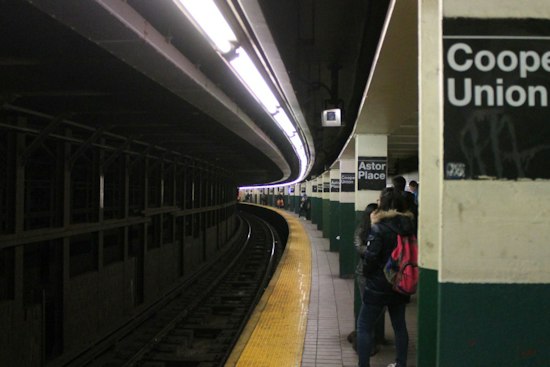 Masked Man Stabs Rider on No. 6 Train, Flees at Astor Place Station