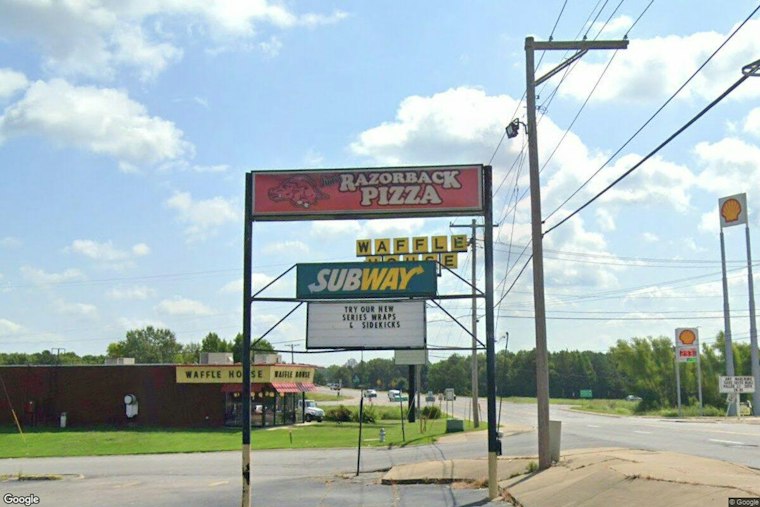 Maumelle Driver Crashes Into Razorback Pizza Patio Days After Fatal Waffle House Wreck