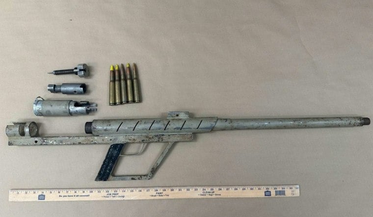 Menifee Police Seize Homemade .50-Caliber Rifle, Arrest Prohibited Gun Owner