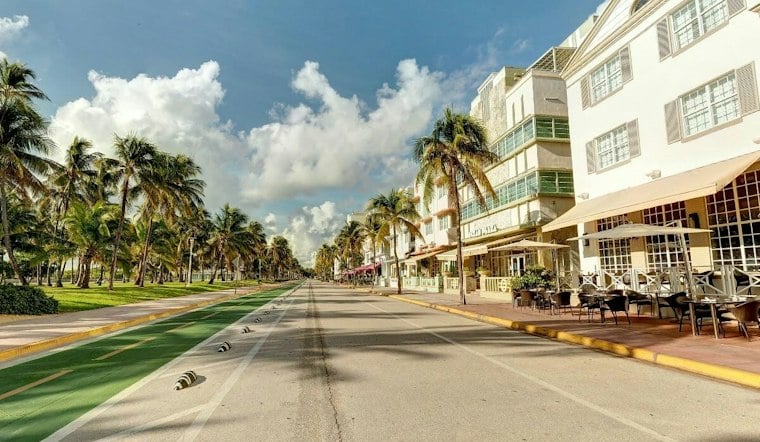 Miami Beach's Free Holiday Light Show Returns to Ocean Drive With a Drone Spectacle
