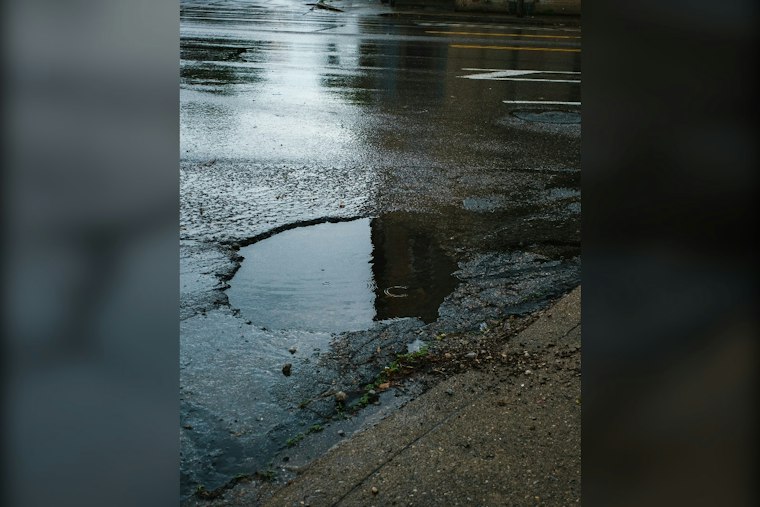 Milwaukee Pothole Near 27th and National Blows Four Tires as City Hits Record 24,000 Complaints