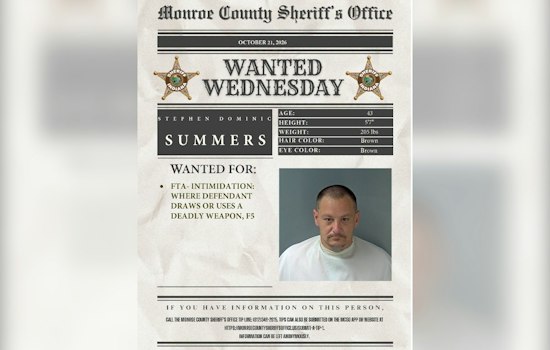 Monroe County Deputies Seek Stephen Summers