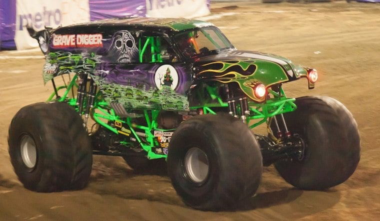 Monster Jam Crashes Into AT&T Stadium With Spider-Man Truck Back in Texas