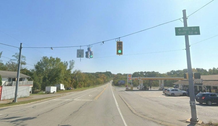 Motorcycle Crash Injures Two at Brady Township Intersection