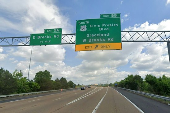 Motorcyclist Critically Hurt in I-55 Crash Near Brooks Road in Memphis