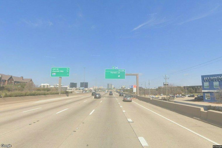 Motorcyclist Killed in Central Expressway Crash, Dallas Police Shut Down Lanes