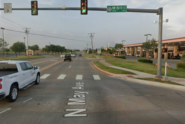 Motorcyclist Killed in Three-Vehicle Crash Shuts Down NW OKC Intersection