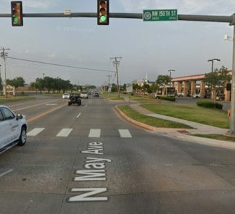 Motorcyclist Killed in Three-Vehicle Crash Shuts Down NW OKC Intersection