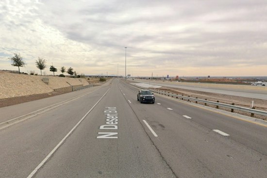 Motorcyclist Killed on West El Paso's North Desert Blvd During Weekend With at Least Five Traffic Deaths