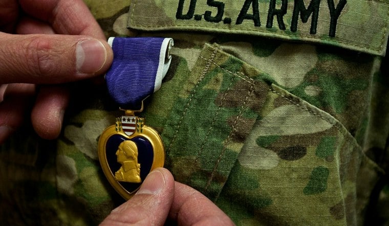 Muskegon Honors 12 WWI Soldiers With Purple Hearts