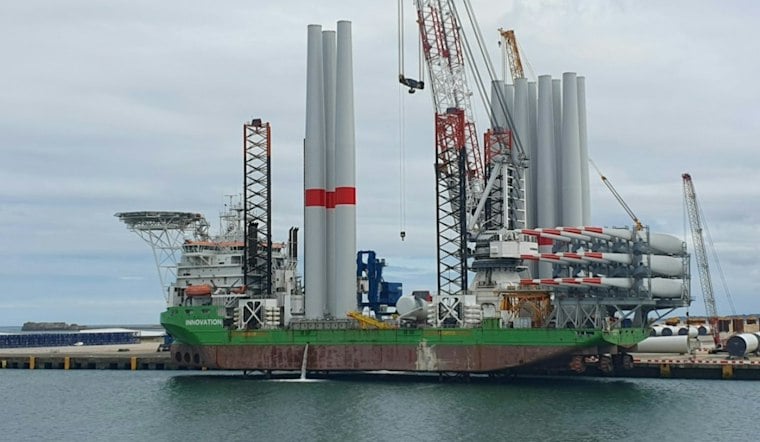 Mystery Vessel Off Nags Head Sparks UFO Talk — It's Actually a Wind Farm Ship