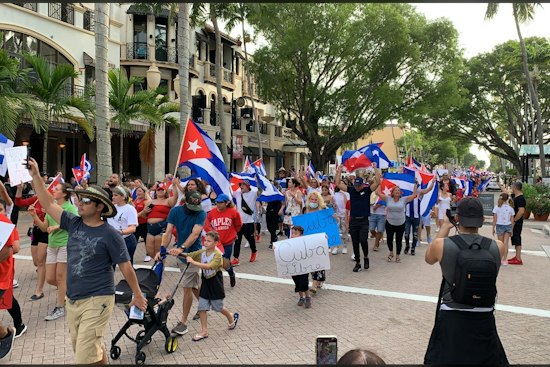 Naples Manor Protesters Demand Answers After ICE Encounter Hospitalizes Local Man