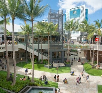 Native Hawaiian Artist Aaron Kai Gives Ala Moana's Famous Aloha Sign a Wave-Inspired Makeover