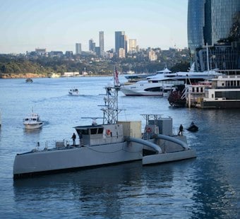 Navy Sends Drone Warship With Carrier Group for First Time Ever