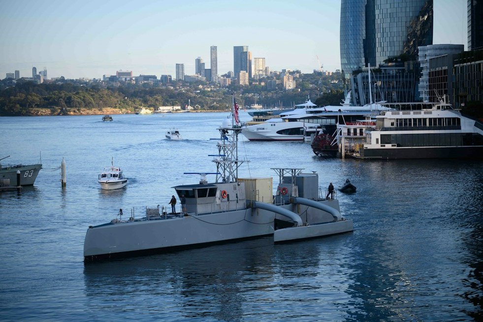 Navy Sends Drone Warship With Carrier Group for First Time Ever