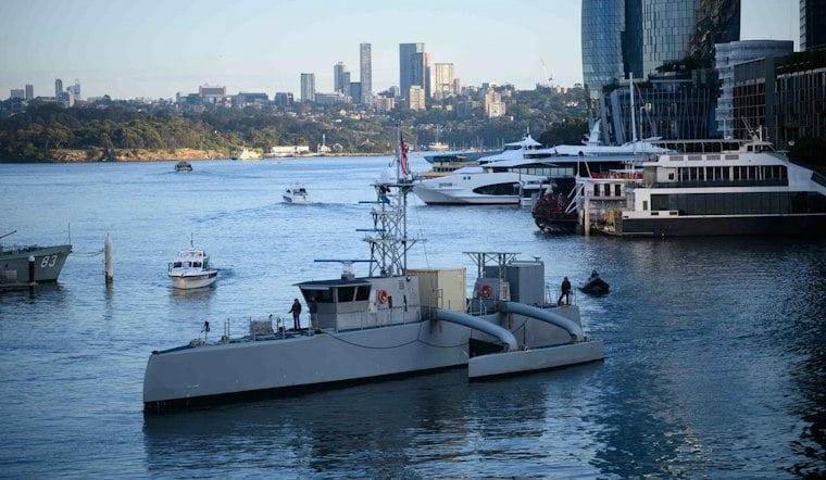 Navy Sends Drone Warship With Carrier Group for First Time Ever
